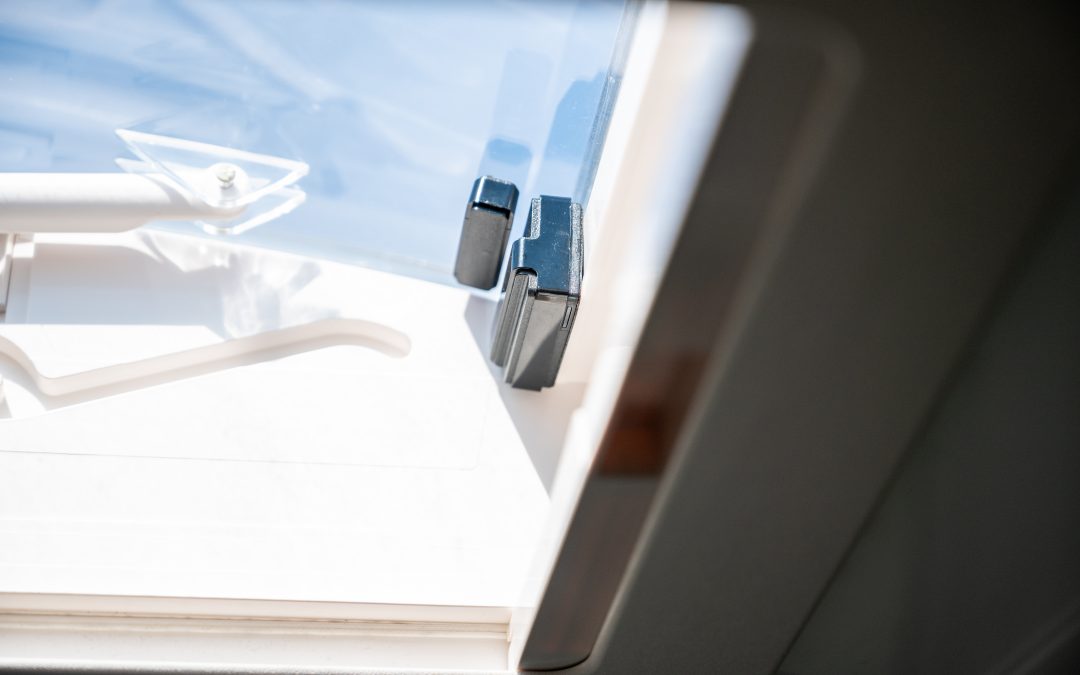 Nachgerüstete Fensterkontaktschalter